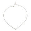 Simple Fashion Gold Color Double-sided Love Pendant Necklaces Clavicle Chains Necklace Women Jewelry Valentines Day Gift - Image 6